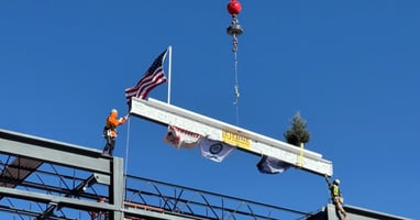 Topping Out Structural Steel Celebration